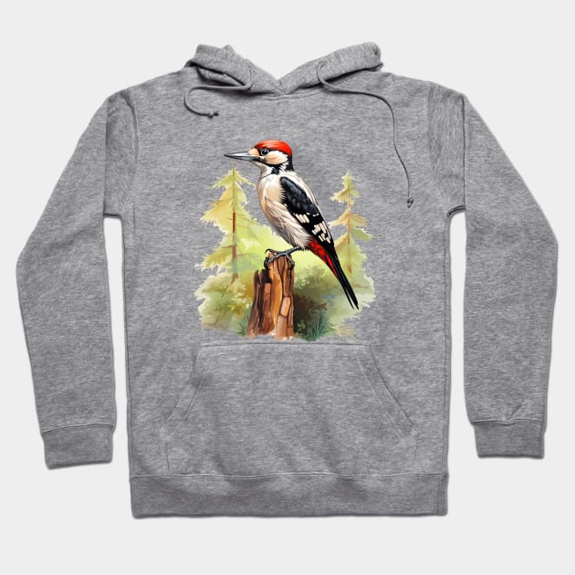 Woodpecker Hoodie by zooleisurelife